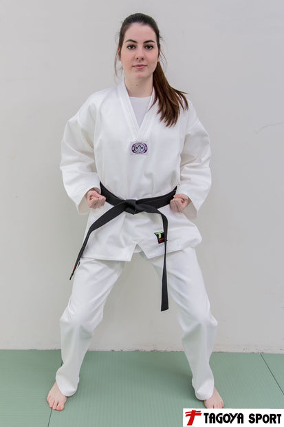 Dobok de entrenamiento en poliester-algodón