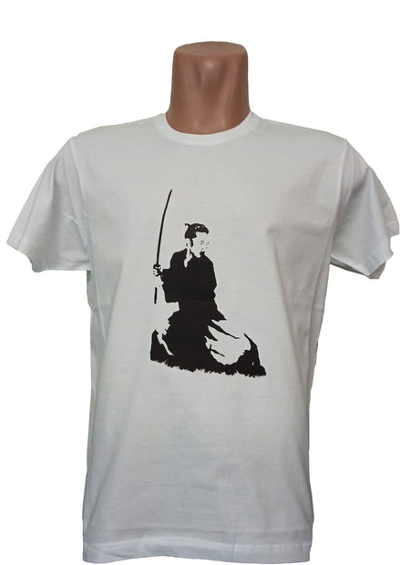 Camiseta blanca Samurai Iaido