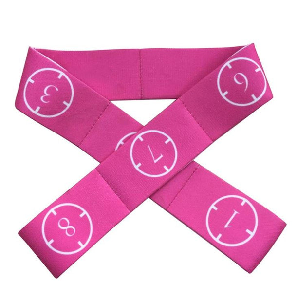 Banda elástica con secciones rosa 9kg