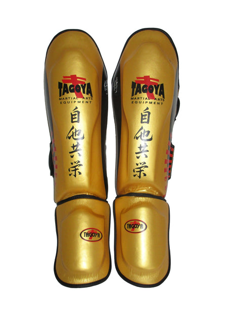 Espinilleras kick boxing Gold