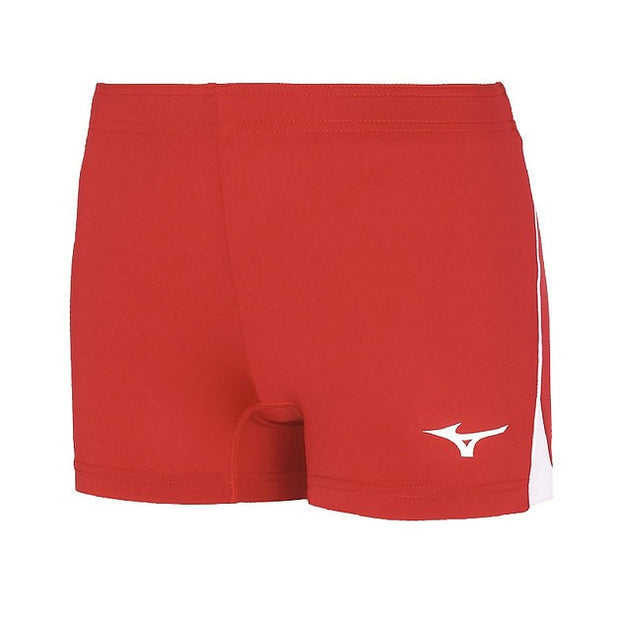 Malla corta para mujer color rojo