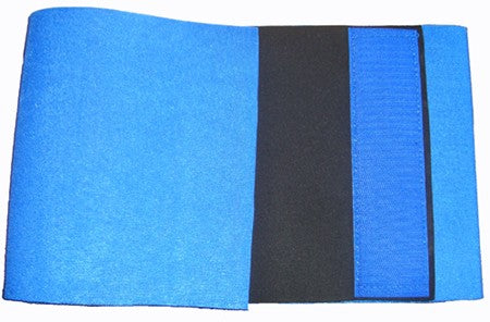 Faja de neopreno con cierre de velcro.
