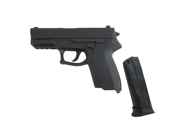 Pistola con cargador, goma TPR