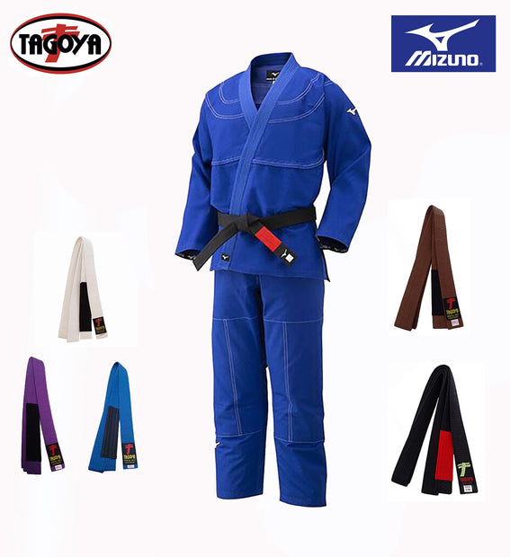 Kimono de Jiu Jitsu Brasileño Mizuno azul
