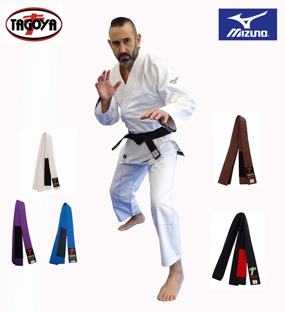 Kimono de Jiu Jitsu Brasileño Mizuno blanco