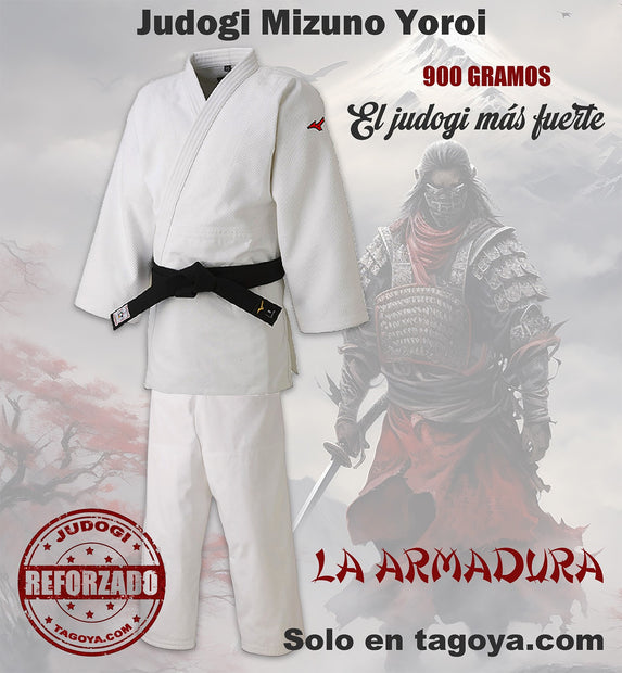 JUDOGI MIZUNO YOROI BLANCO REFORZADO