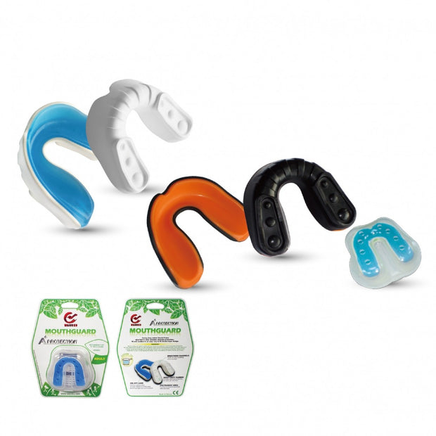 Protector bucal sencillo de gel y goma