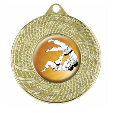 Medalla de judo o karate con colgante