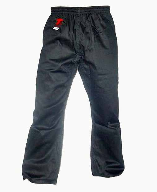 Pantalón negro de karate kenpo y krav maga