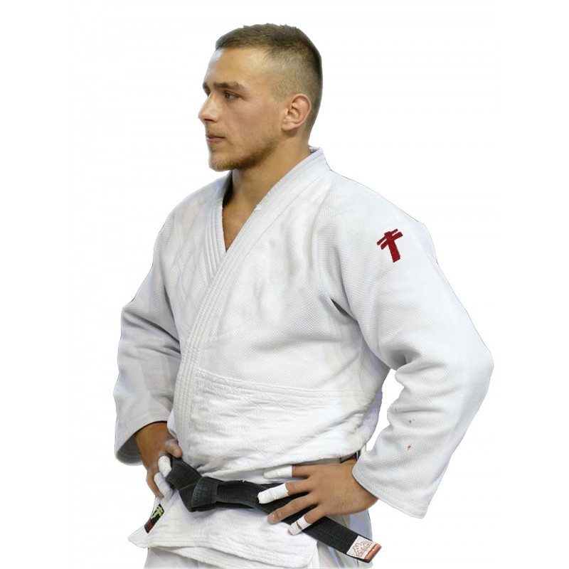 Starpro Judogi 250 Gramos Judogi Profesional para Entrenamiento y competición 100-170 cm Blanco Hombres Mujeres y Niños Incluye cinturón Blanco Gratis Algodón de Primera Calidad 