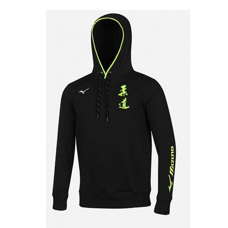 Sudadera Mizuno negra judo