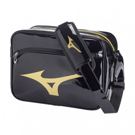 Bolsa Mizuno Enamel negro oro