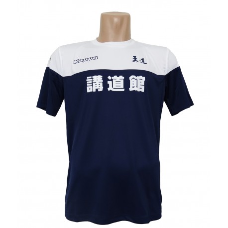 Camiseta Kappa blanca marino Judo
