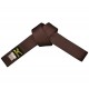 Cinturon marrón MIZUNO, de algodón.
