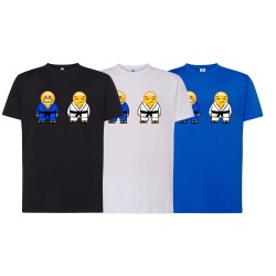 Camiseta judo emoticonos