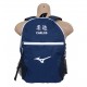 Mochila Mizuno azul Judo con nombre bordado