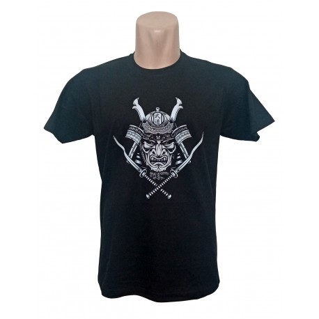 Camiseta negra Samurai