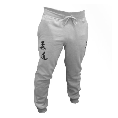 Pantalón felpa Sport Judo gris