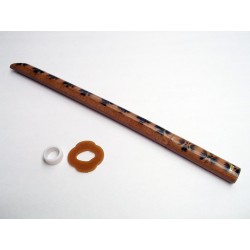 katana corta de madera