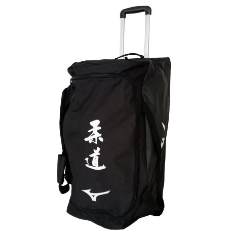 Bolsa trolley deporte Mizuno Judo con ruedas y asa.