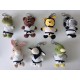 Llavero de peluche 10cm - Animales con kimono