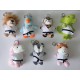 Llavero de peluche 10cm - Animales con kimono