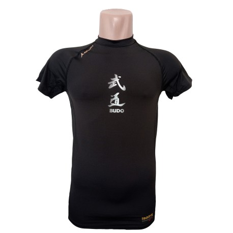 Camiseta térmica manga corta negra