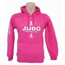 Sudadera fucsia Judo