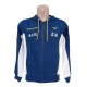 Sudadera chaqueta Mizuno blanca y azul Kodokan Judo