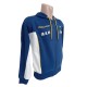 Sudadera chaqueta Mizuno blanca y azul Kodokan Judo
