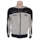 Sudadera chaqueta Mizuno negra gris Kodokan Judo