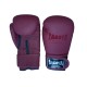 Guantes Skintex burdeos mate.