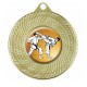 Medalla de judo o karate con colgante