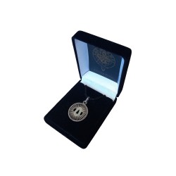 Colgante Tsuba bambú