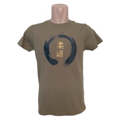 Camiseta Judo Zen Verde militar