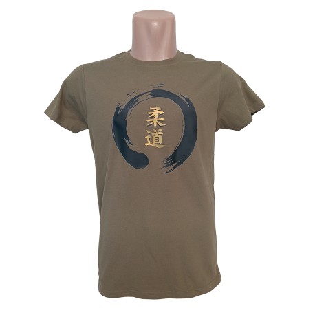 Camiseta Judo Zen Verde militar