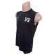 Camiseta Mizuno sin mangas Negra