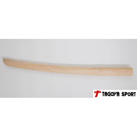 Kodachi de roble blanco con tsuba