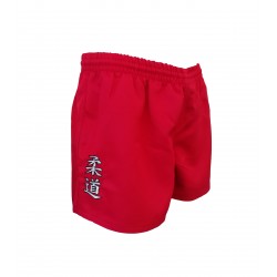 Pantalón rojo corto Kappa Judo