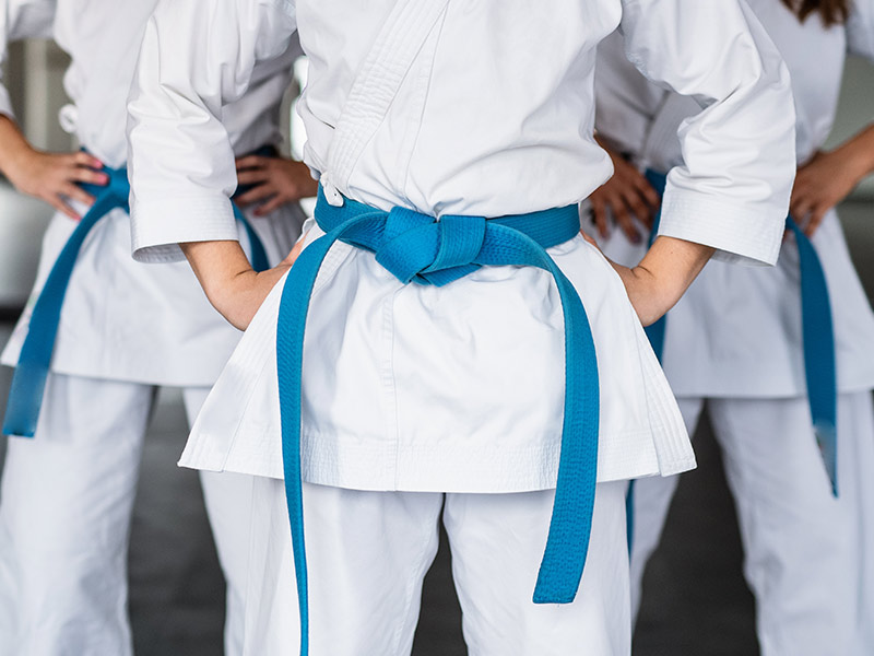 Equipación necesaria para practicar karate