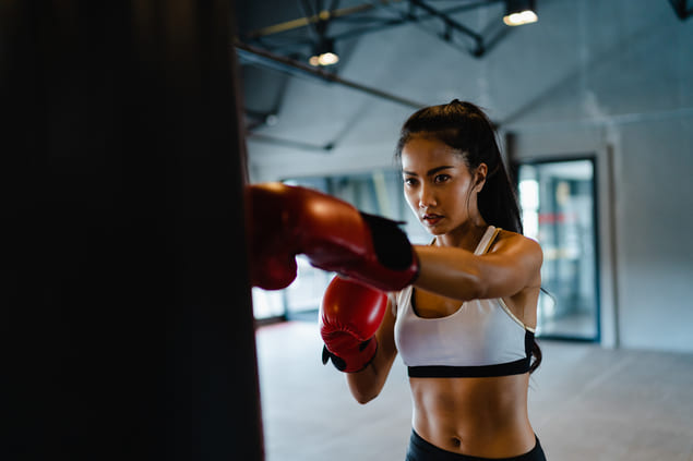 Mejores entrenamientos con saco de boxeo