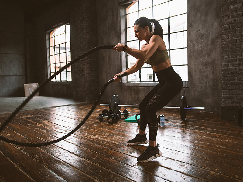 Cómo hacer crossfit en casa