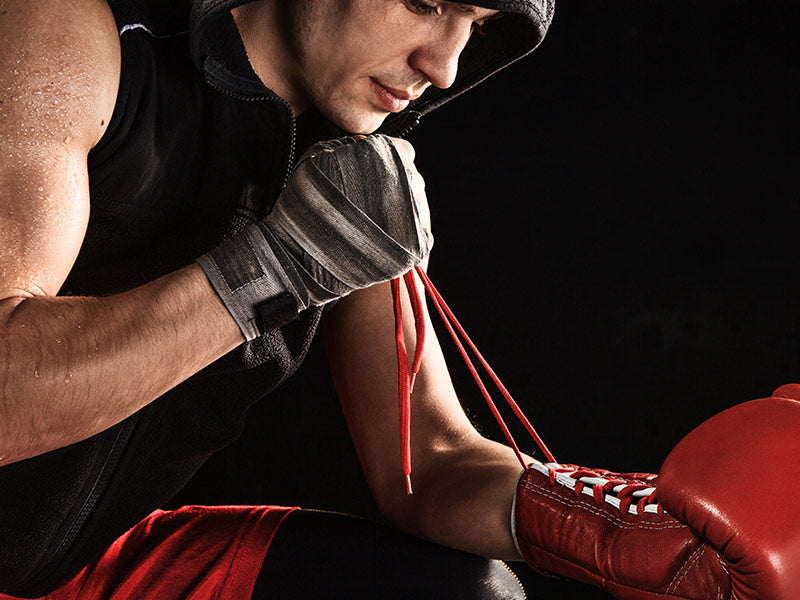 luchador de kick boxing