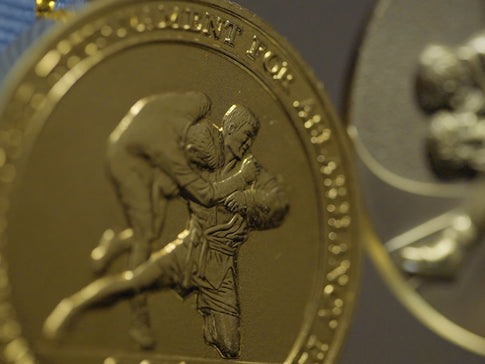 Medalla olímpica de judo