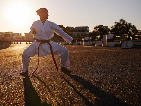 karateka de kárate Shotokan