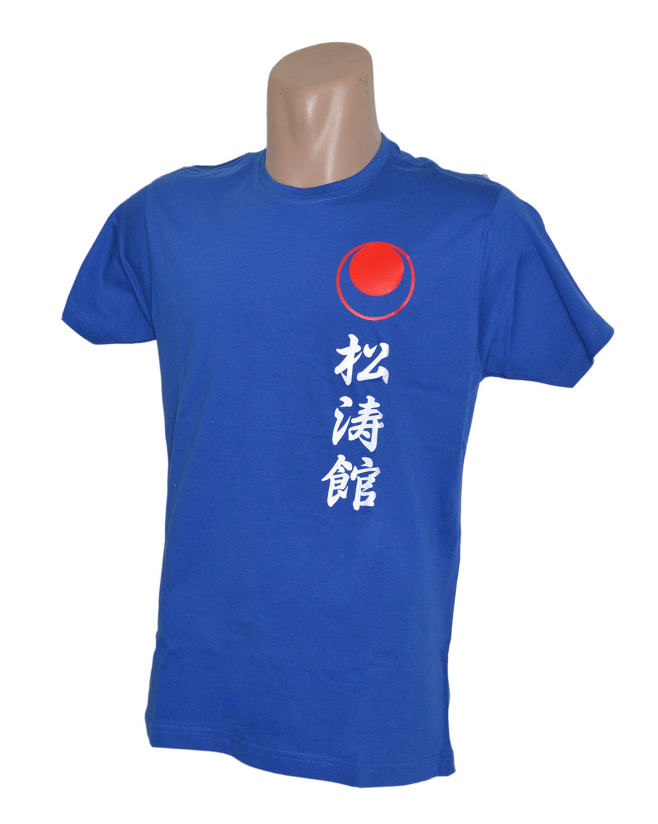 Camiseta azul Shotokan