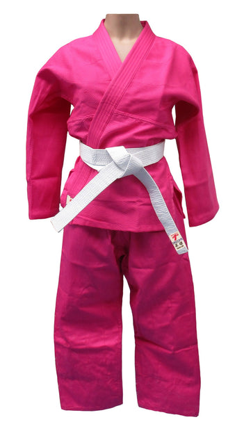 Judogi rosa infantil y adulto.