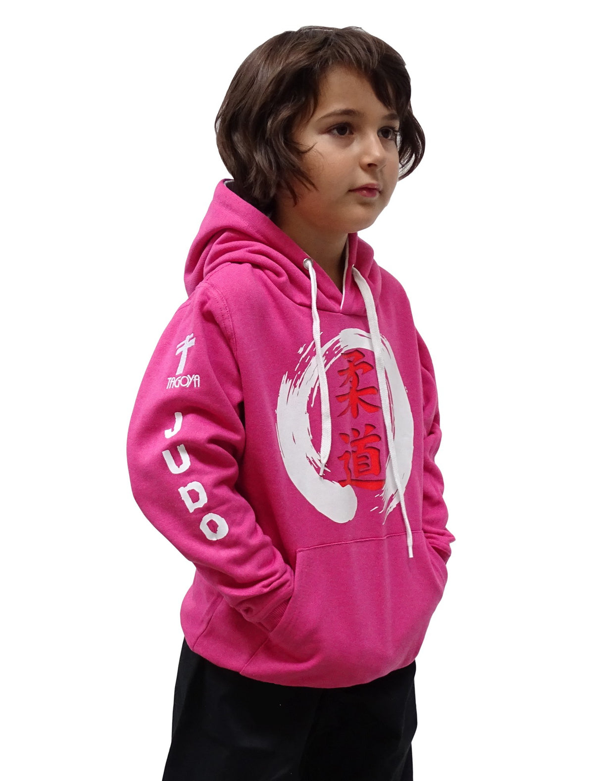 Sudadera judo rosa