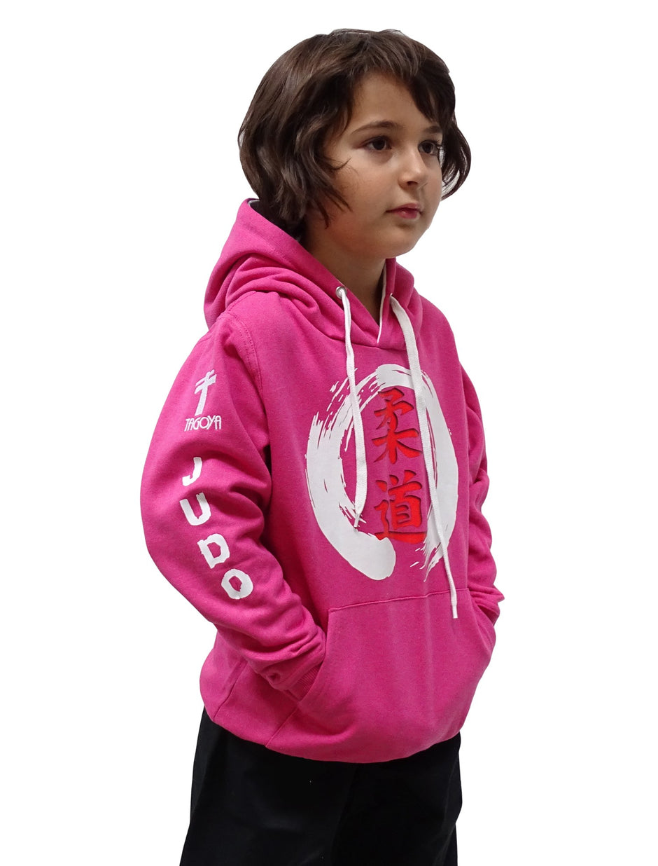 Sudadera judo rosa