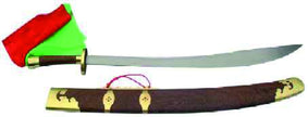 Sable wushu con vaina de madera, 96cm.